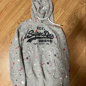 Superdry Oversized Grey Hoodie